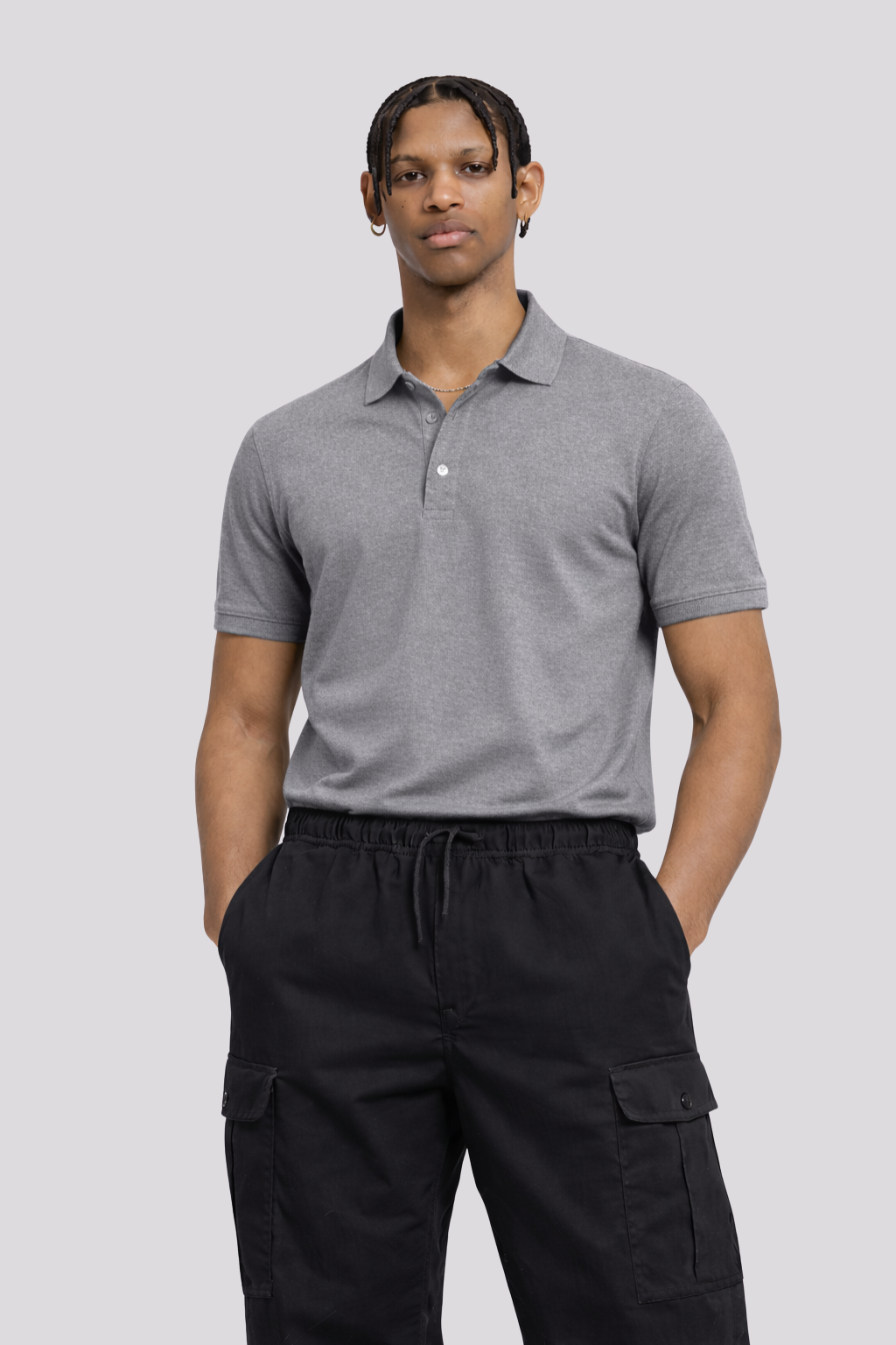 Esencial EM - Polo de manga corta masculino.