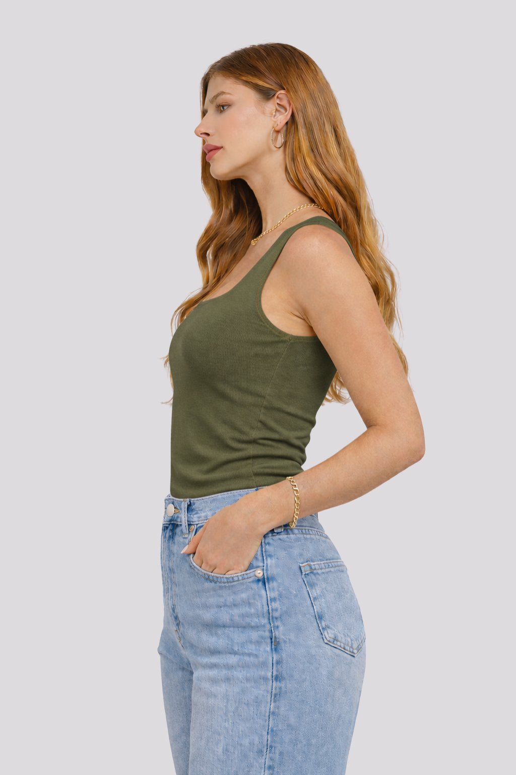 Esencial EM - Camiseta de tirantes cuello cuadrado.-11