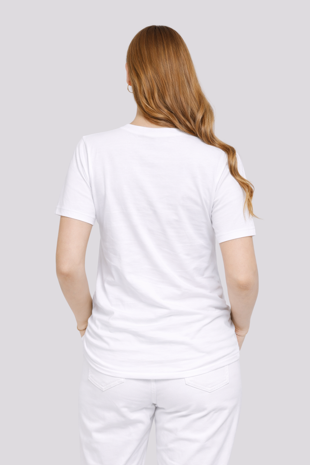 Esencial EM - Camiseta cuello en pico femenina.-3