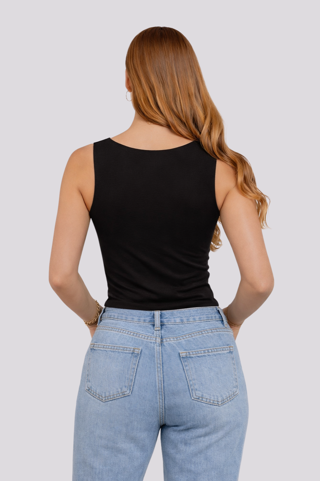 Esencial EM - Camiseta de tirantes cuello cuadrado.-3