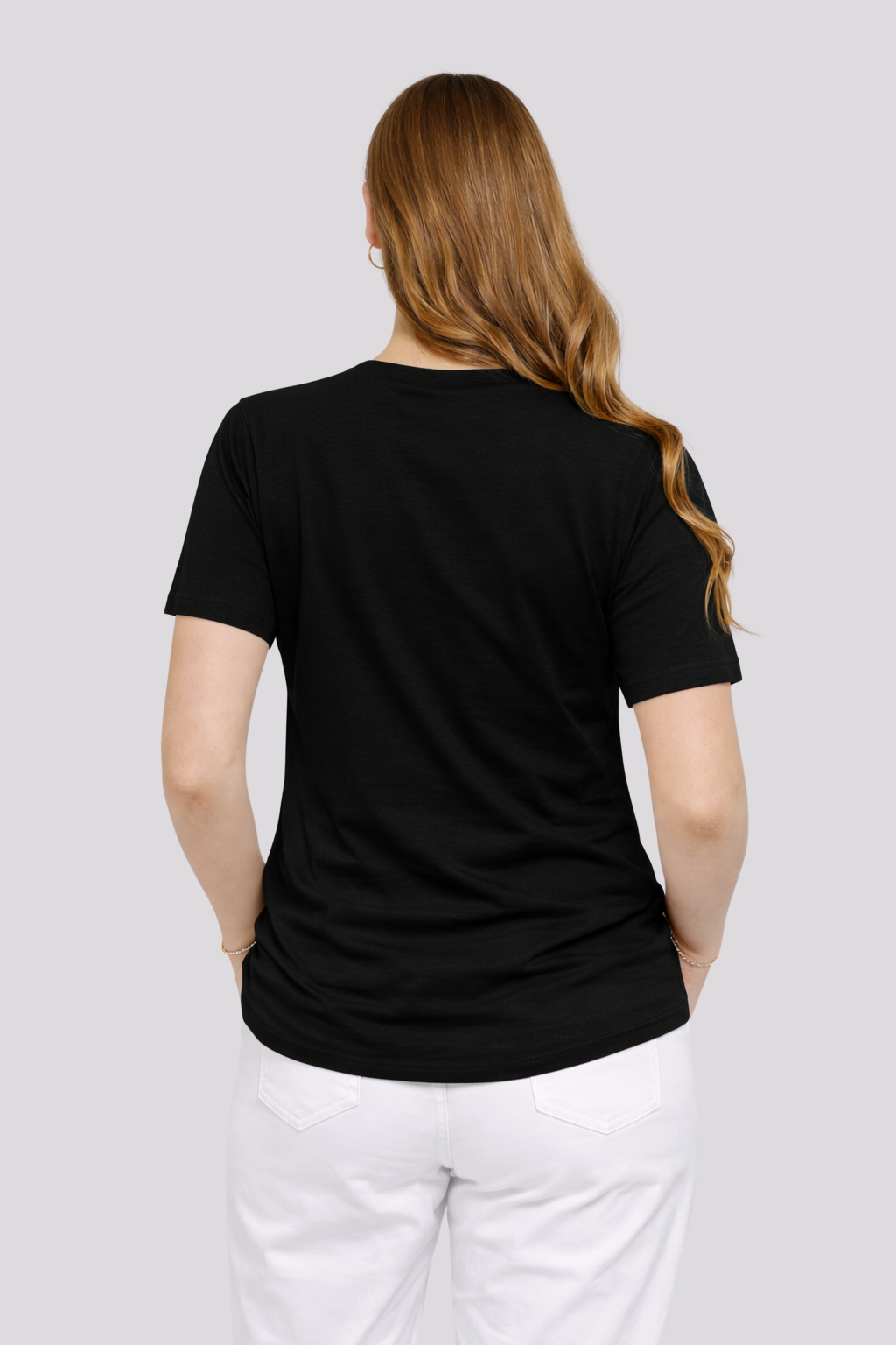 Esencial EM - Camiseta cuello en pico femenina.-6